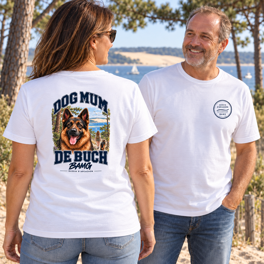 T-shirt BAMG — Dog Mum / Dog Dad de Buch — visuel du produit