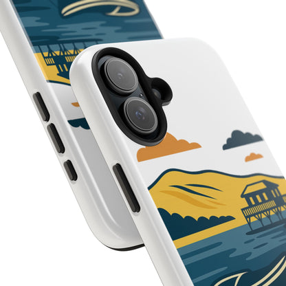 Coque robuste Bassin d’Arcachon • Cabanes tchanquées & océan • Protection premium | BAMg