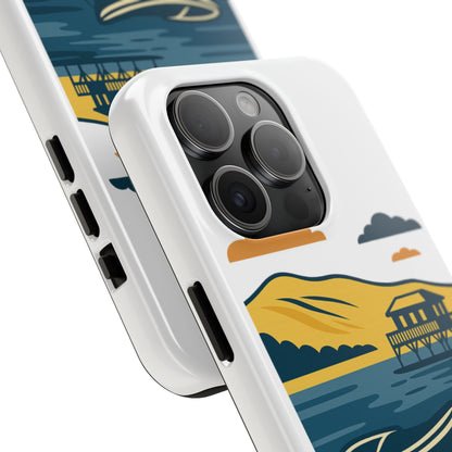 Coque robuste Bassin d’Arcachon • Cabanes tchanquées & océan • Protection premium | BAMg