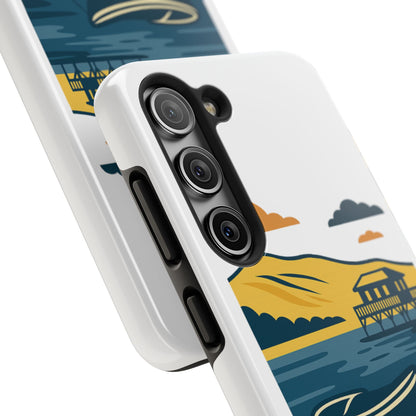 Coque robuste Bassin d’Arcachon • Cabanes tchanquées & océan • Protection premium | BAMg