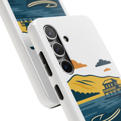 Coque robuste Bassin d’Arcachon • Cabanes tchanquées & océan • Protection premium | BAMg