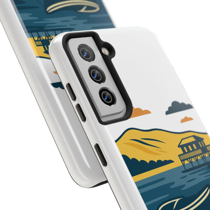 Coque robuste Bassin d’Arcachon • Cabanes tchanquées & océan • Protection premium | BAMg