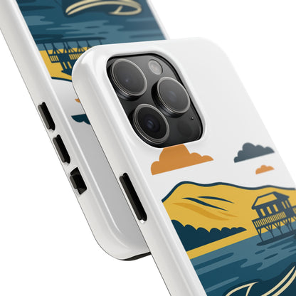 Coque robuste Bassin d’Arcachon • Cabanes tchanquées & océan • Protection premium | BAMg