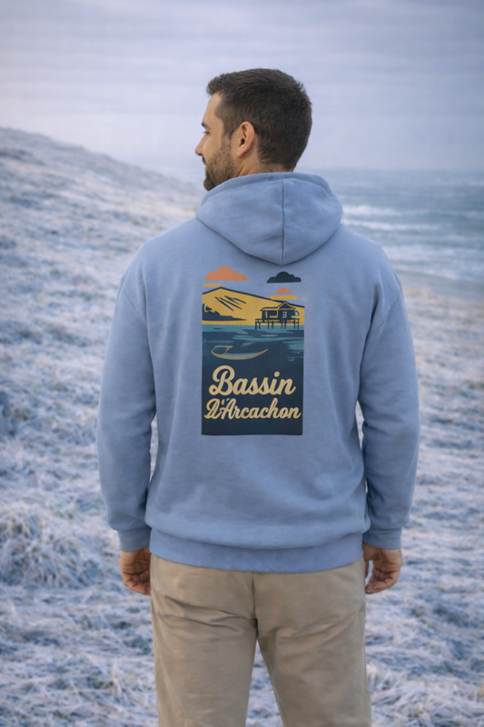 Sweat BAMG “Bassin d’Arcachon Essential” – ADN du Bassin | Édition Originale